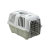 MPS Pratiko Metal 1 zielony transporter z metalowymi drzwiczkami