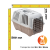 MPS Pratiko Metal 2 transporter 55 × 36 × 36 cm dla zwierząt do 15 kg
