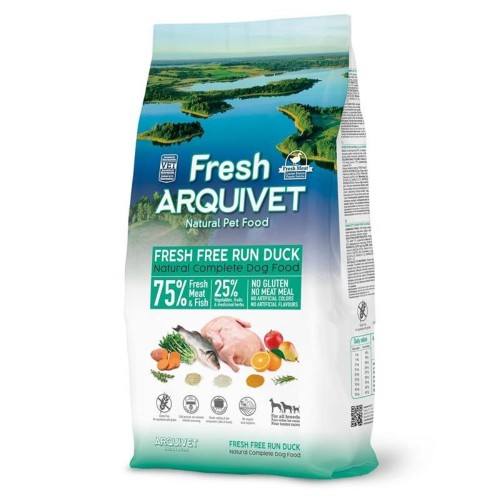 Opakowanie karmy Arquivet Fresh Kaczka i Ryba Oceaniczna 10 kg