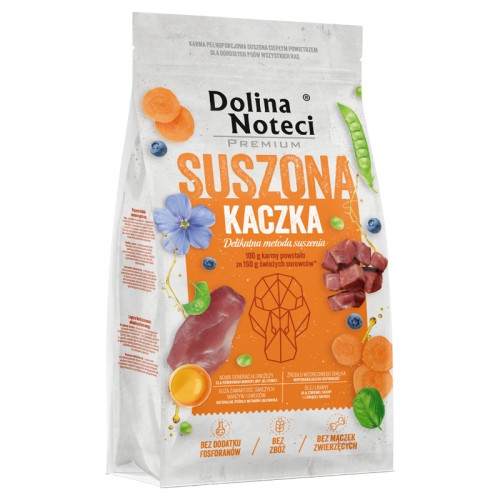 Dolina Noteci Premium Suszona Kaczka – opakowanie karmy dla dorosłych psów
