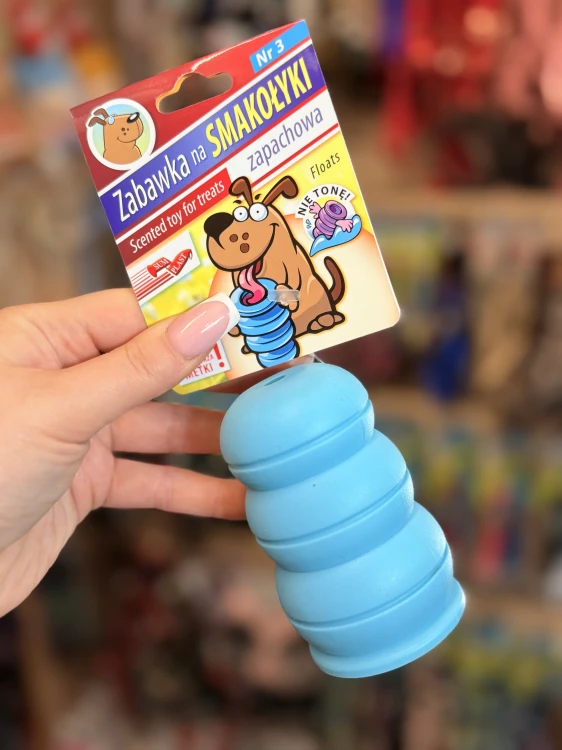Sum-Plast Zabawka na Smakołyki nr 3 dla psa w niebieskim kolorze