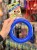 Sum-Plast Ring nr 2 zapachowy ring dla psa 16 cm w niebieskim kolorze