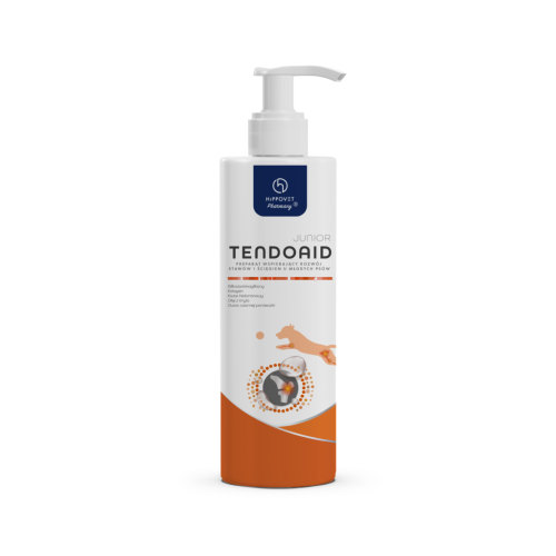 Hippovet Pharmacy TendoAid Junior 250 ml w butelce z pompką